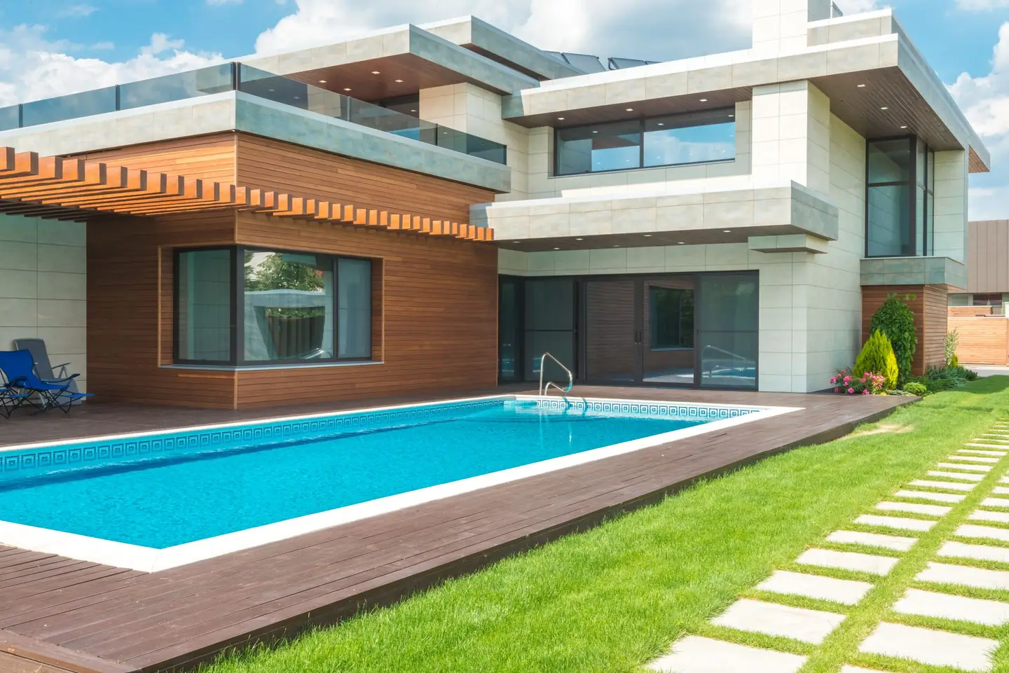 Swimming pool built in Glen Allen, NSW
